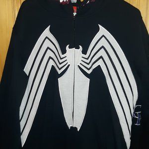 Spider man Venom Marvel hoodie Full hood zip up